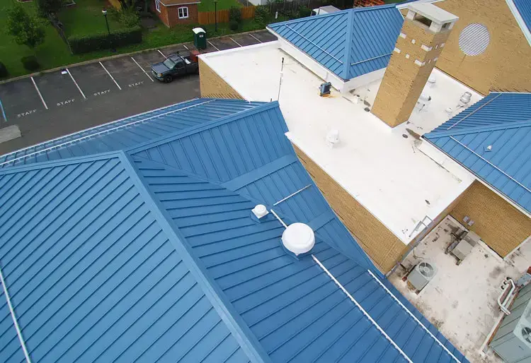 Lone Ranger Roofing commercial crew