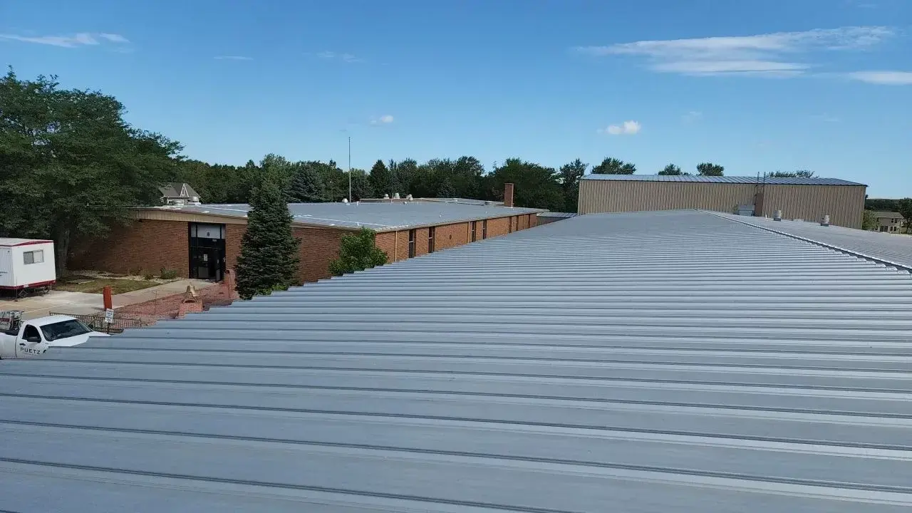Commercial metal roofing project 5 — Central Texas