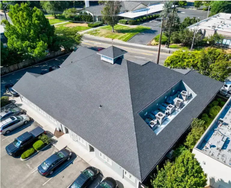 Commercial shingle roofing project 1 — Central Texas