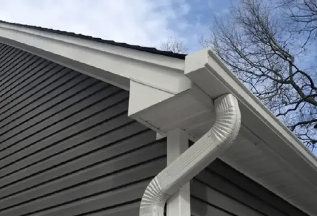 Seamless gutter installation — Central Texas