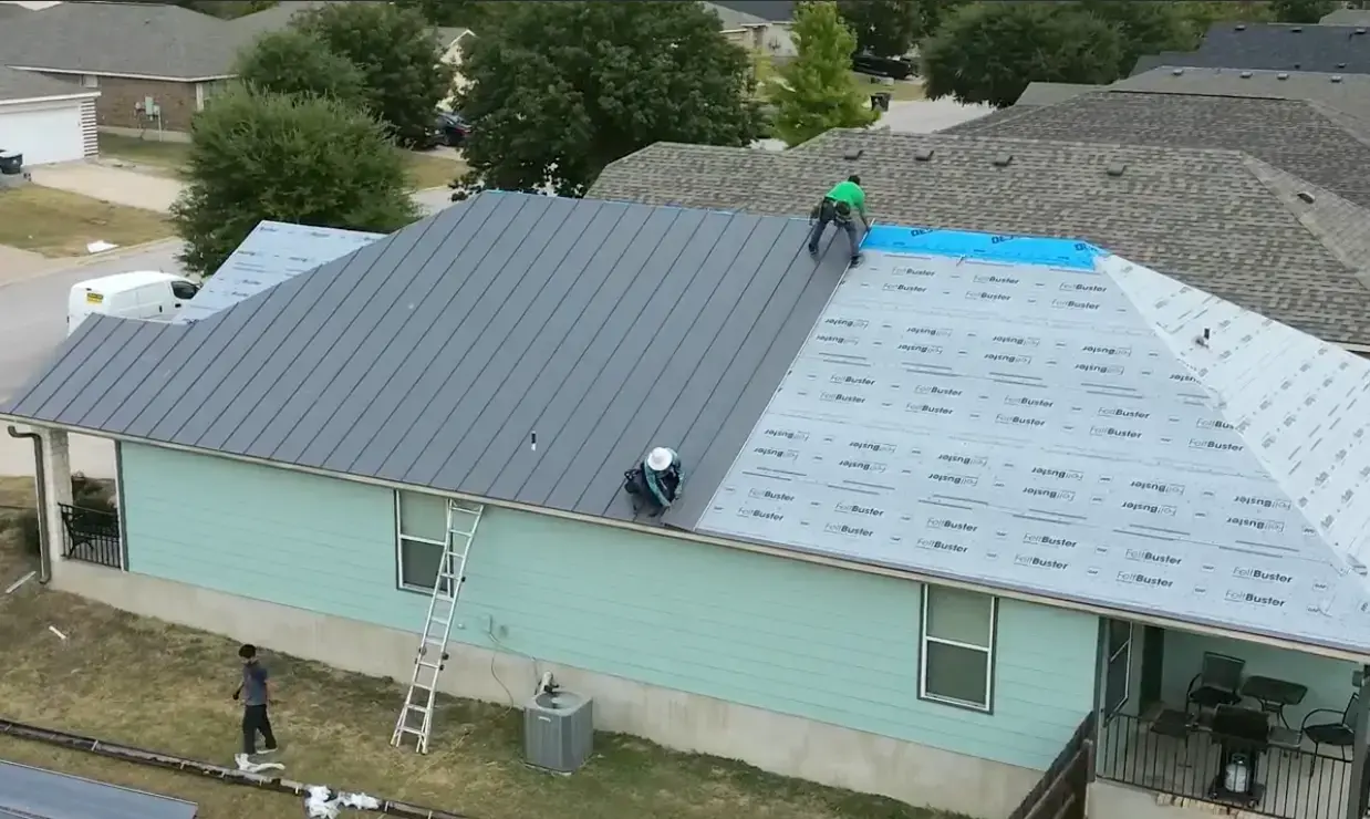 Metal shingle roof — Killeen TX