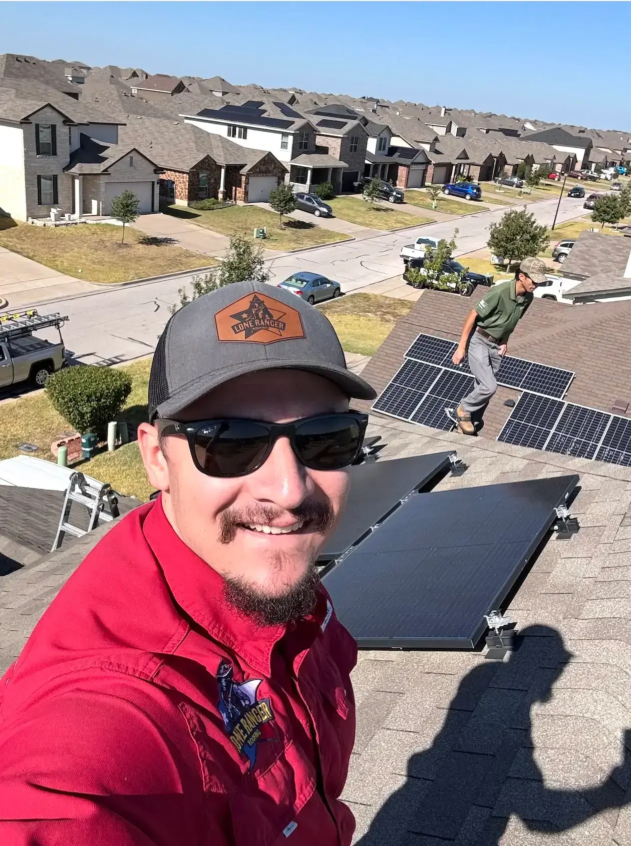 Solar and roofing installation — Central Texas