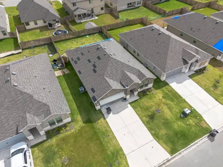 Storm damaged roof — Central Texas