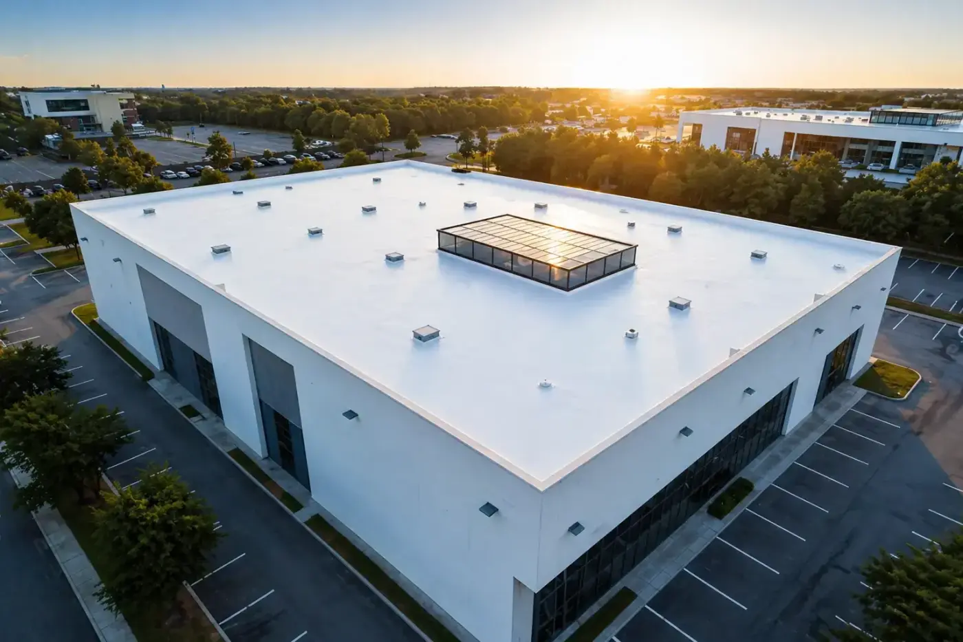 Commercial TPO roofing installation — Temple and Killeen TX