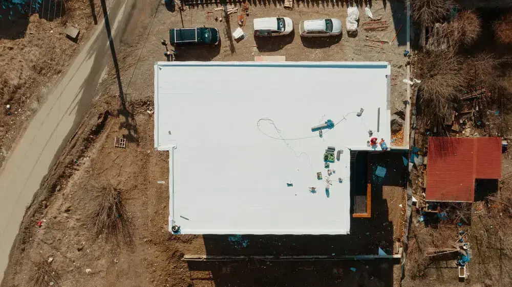 Commercial roofing project — Central Texas
